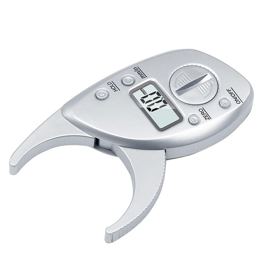 TOP Body Fat Caliper Tebal Jangka Sorong Fold Analyzer Pengukur Monitor Digital Skinfold Slimming Skinfold Caliper