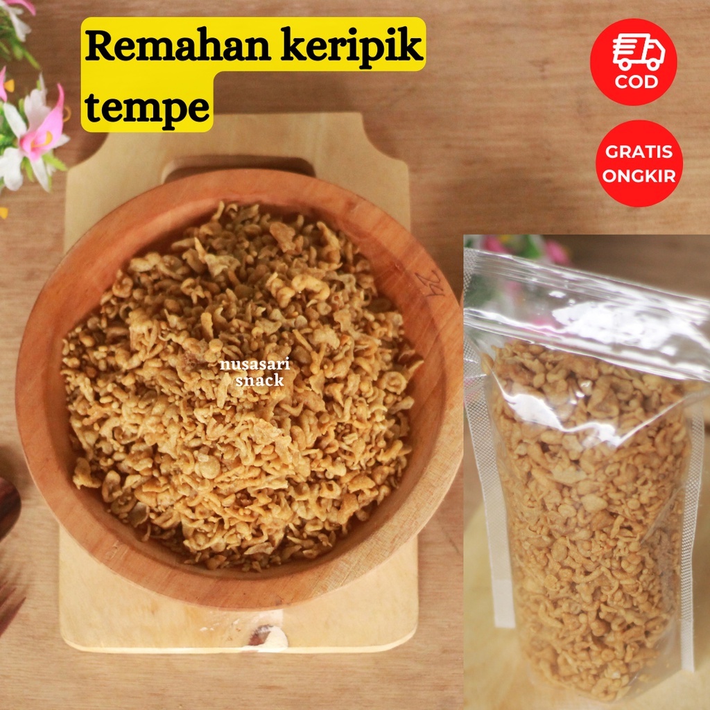 

Bubuk Kripik Tempe 1 kg / Remahan Keripik Tempe Bandung