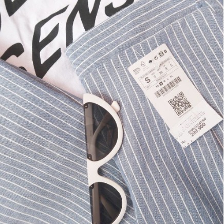 Pants Stripe Stradivarius Outfit Trendy Wanita kekinian