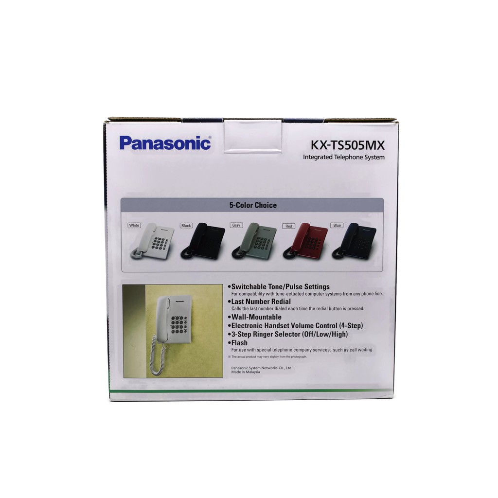 Telephone Single Line Panasonic KX-TS505MX