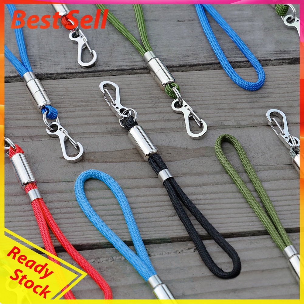 Outdoor Camping Climbing Carabiner Rope with Key Chain Hiking Belt Clips