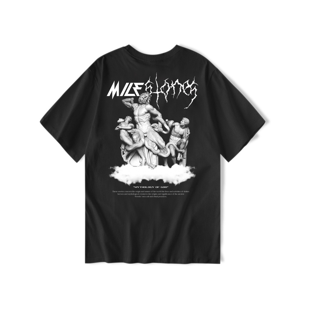 Milestones Myth Black Tees T-shirt