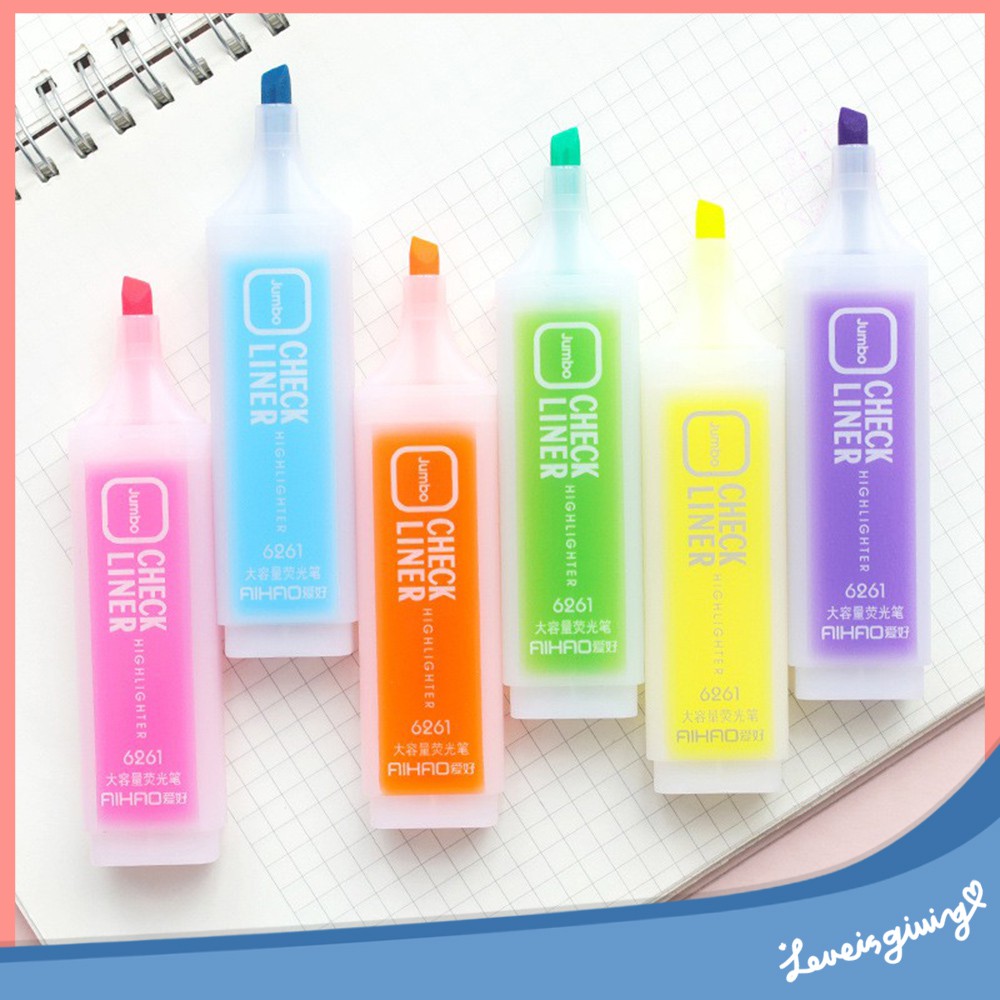 Pulpen Korea Warna Matte Fluorescent Ukuran S5 pulpen good quality /Hadiah/stationery Sekolah/halus