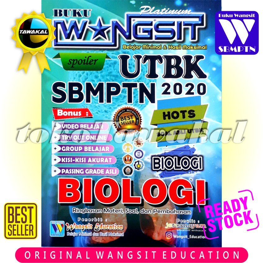 Buku Wangsit Spoiler Utbk Sbmptn 2020 Biologi Platinum Shopee Indonesia