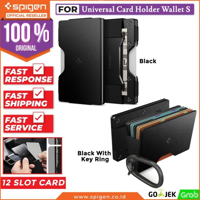 

Card Holder Spigen Universal Card Holder Wallet S Hardcase Dompet Saku