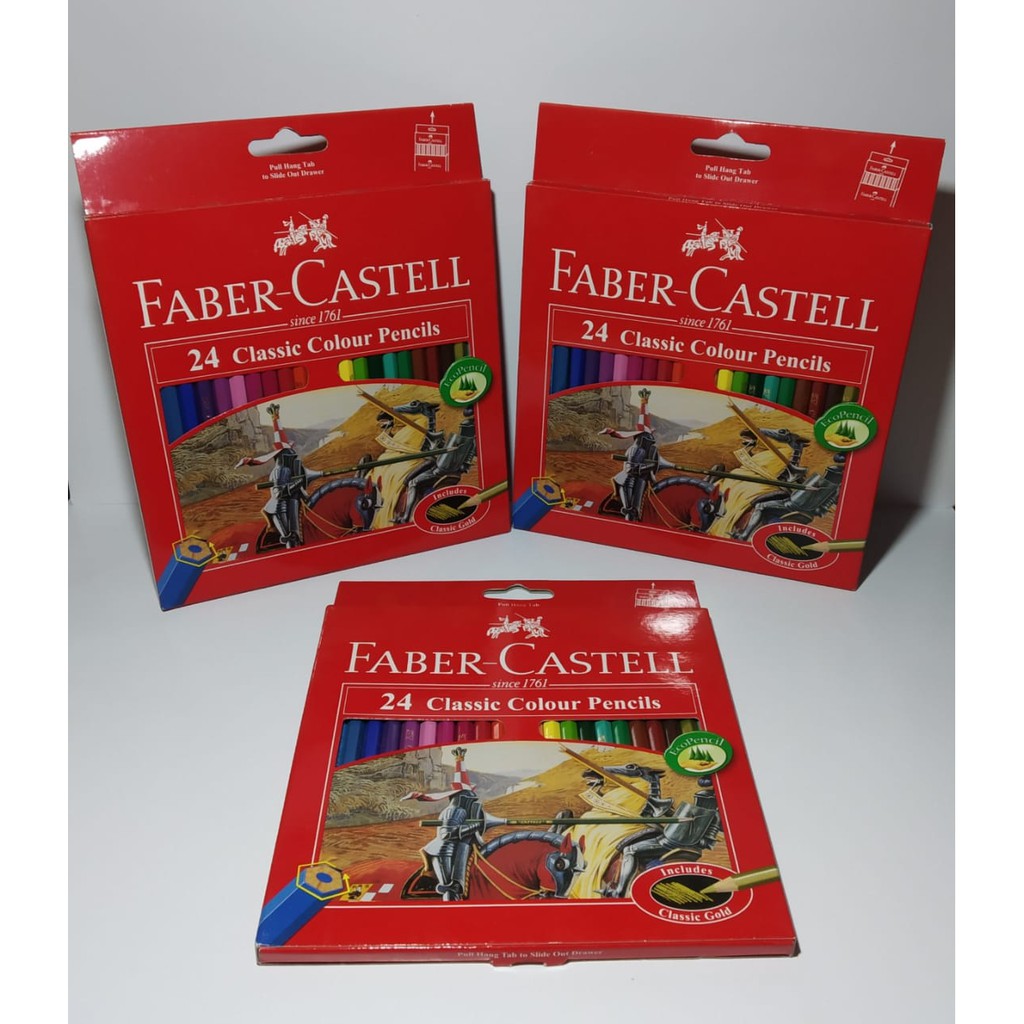 

Pensil warna Faber Castell Classic 24 warna