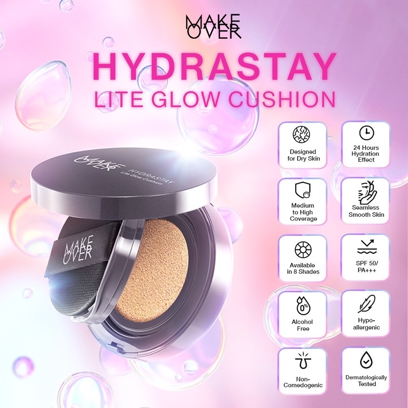 MAKE OVER HIDRASTAY LITE GLOW CUSHION