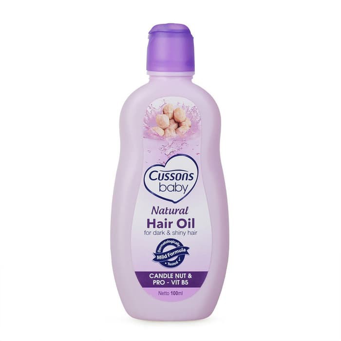 Cussons Baby Natural Hair Oil Candle Nut 100ml