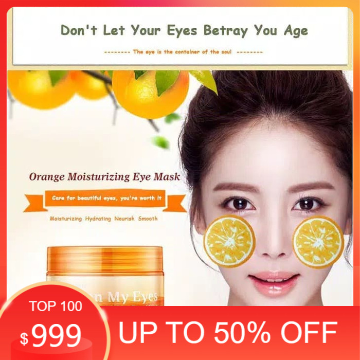 MASKER MATA BIOAQUA VITAMIN C EYE MASK NATURAL EYE CARE