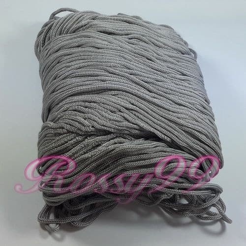 

(TERLARIS) Tali Makrame Abu Abu Muda 5mm Talikur Rajutan Tas Souvenir Paperbag