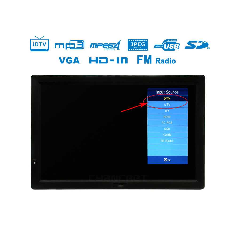 PROMO TV mini Portable LED HD TV Monitor 14 Inch DVB-T2 + Analog - D14 Taffware tv portable mini murah tv mini portable tv kecil mini tv kecil murah televisi minitv led kecil tv analog murah original 7CTN01BK