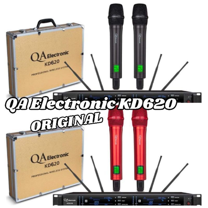 Mic Wireless Qa Electronic kd620 KD 620 baru