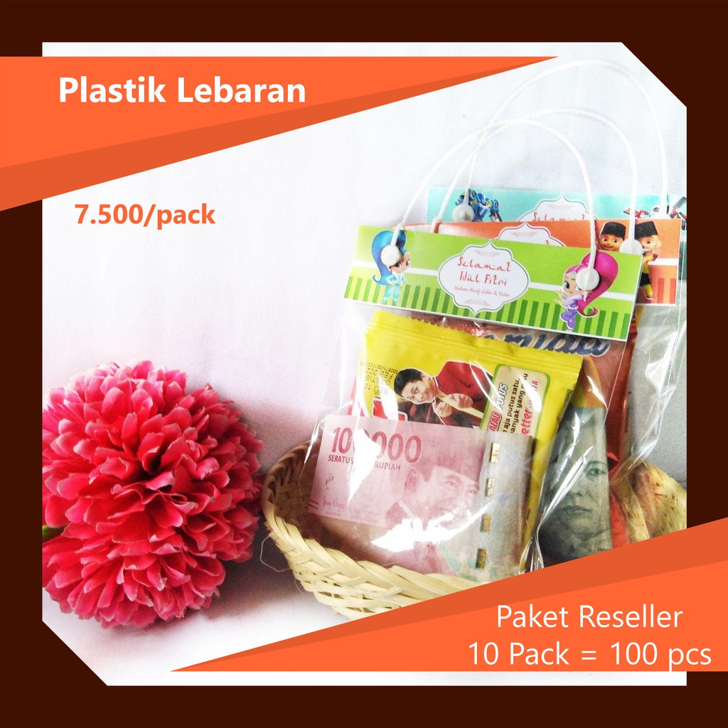 Paket Reseller Plastik Lebaran Plastik Thr Amplop Lebaran Tas