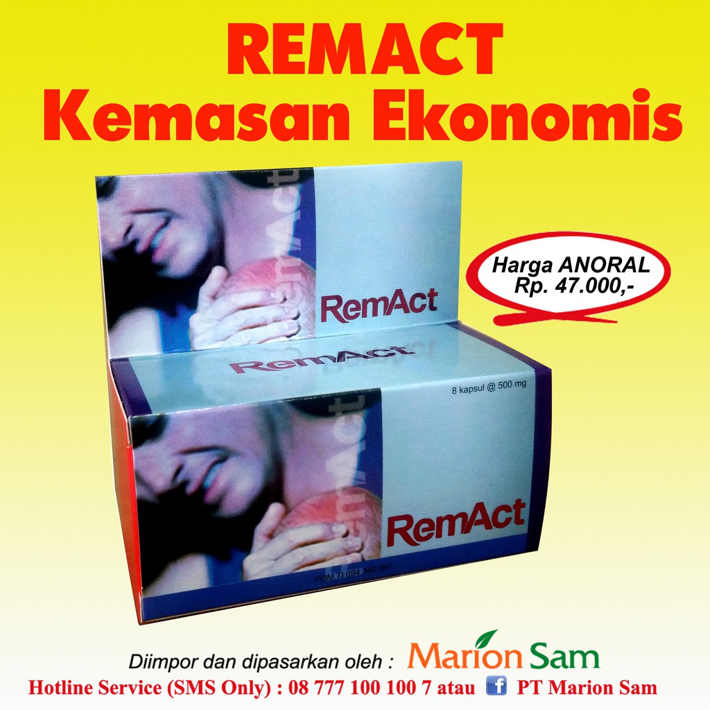 REMACT Kemasan Ekonomis Agen Resmi PT. Marion Sam