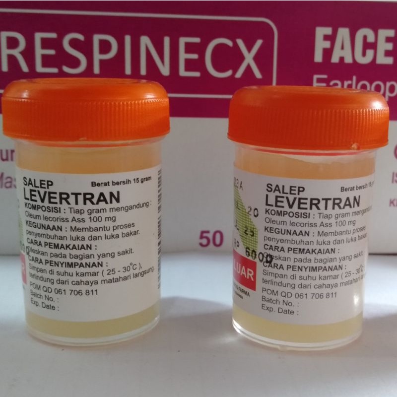 levertran /salep luka bakar