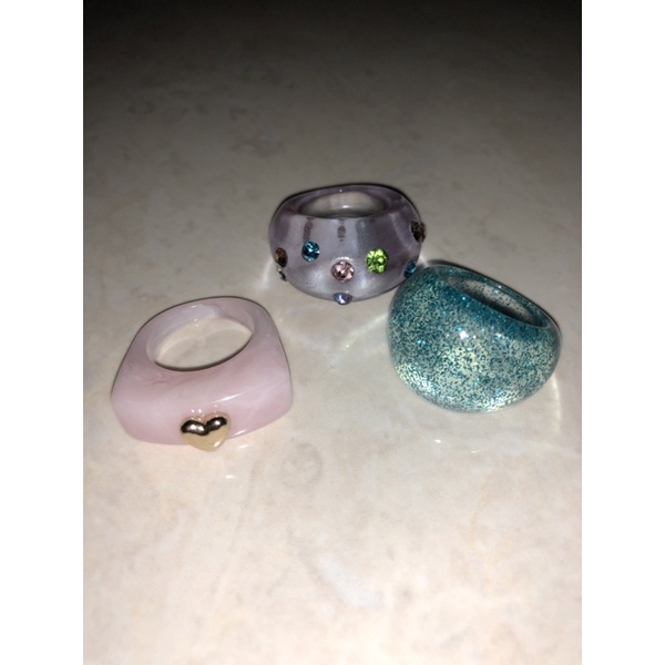 Cincin H&M Warna-Warni BARU