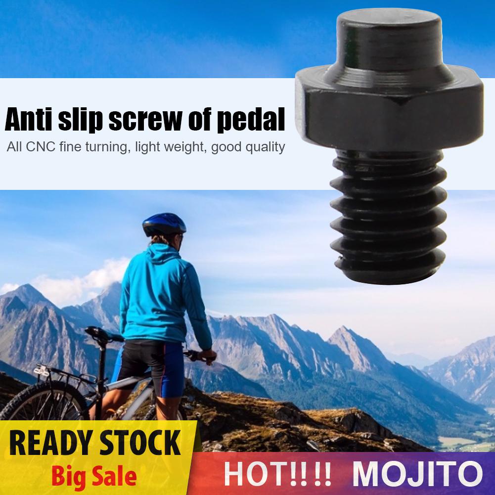 10pcs Baut Pedal Sepeda Gunung M4 Bahan Aluminum Anti Slip