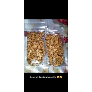 

Basreng ikan Pedas dan original