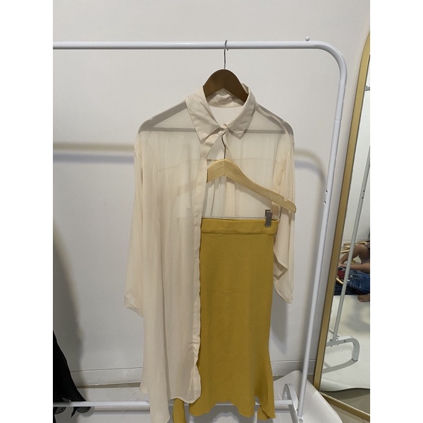 korean set atasan bawahan rok knit import bangkok