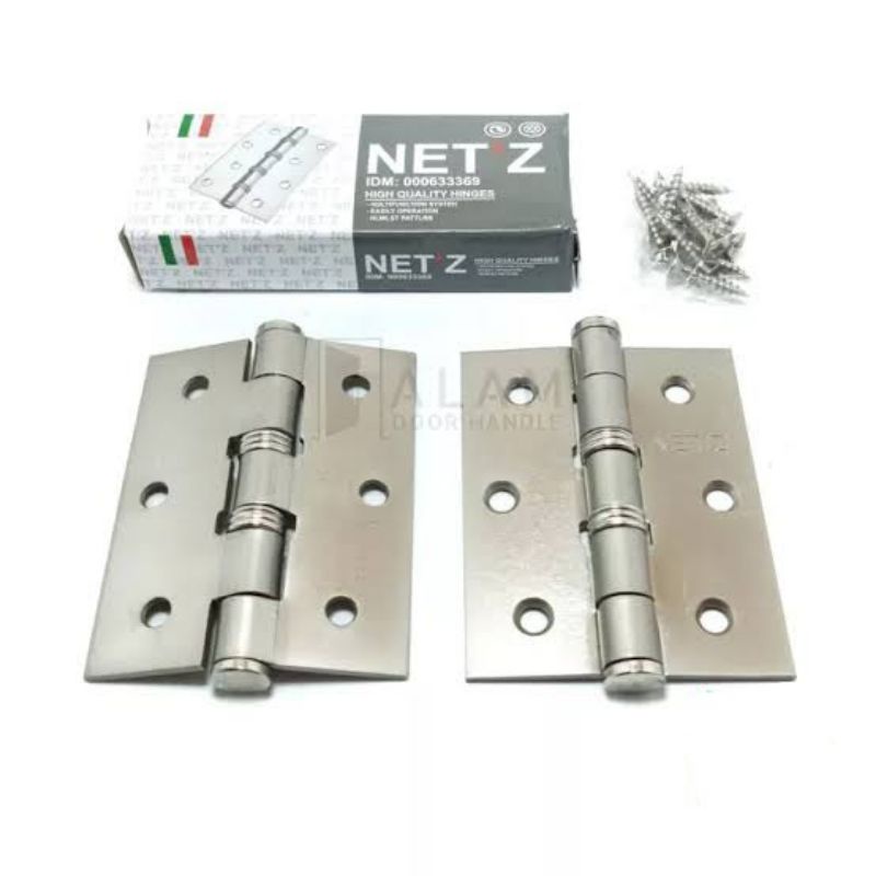 Merajut_Berkah Engsel Grt Netz Pintu Jendela 3 Inch 3Inch 3" Tebal Netz Grt