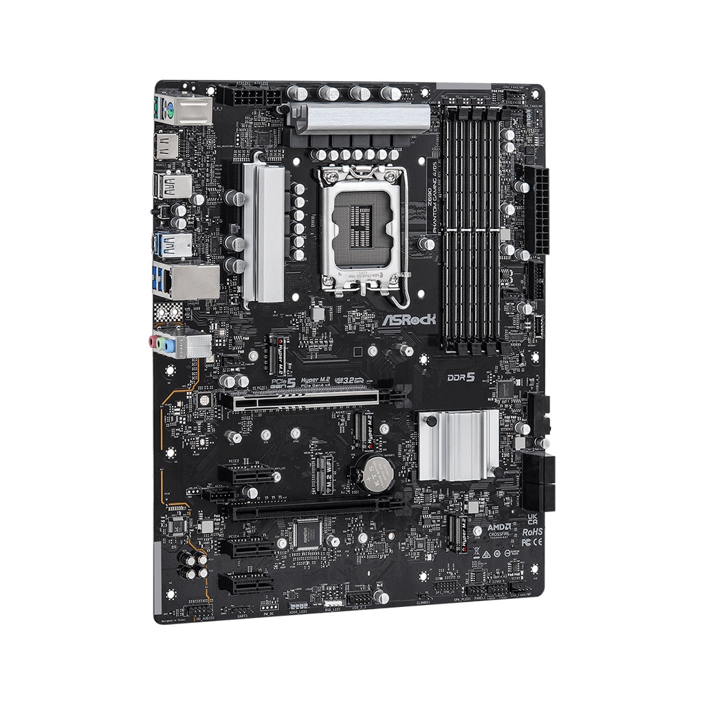 ASROCK MOTHERBOARD Intel Gen Z690 mATX Z690 Ph gaming 4 (DDR5)