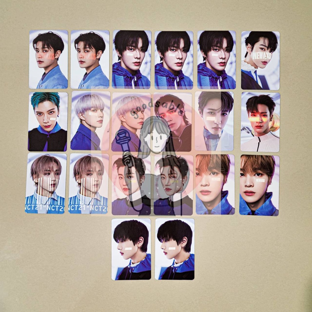 [Ready Stock] ID Card + Photocard Set MD Universe Trading Card (PC Concept Taeil, Yuta, Doyoung, Ten