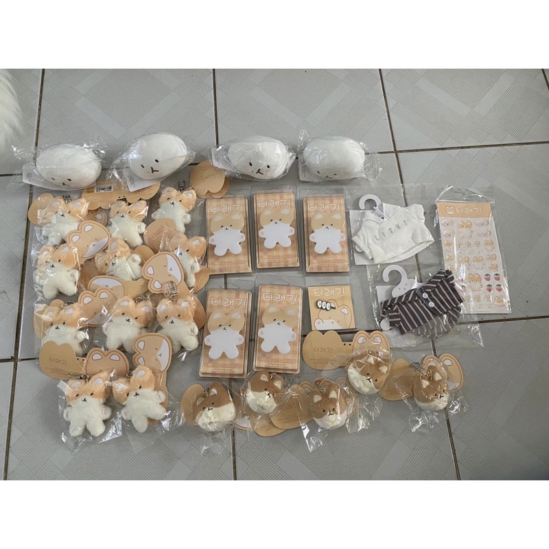 [READY STOCK] EXO BAEKHYUN TEOLAEGI CHAPSSAL OTTUGI FLAT KEYRING FLAT MAGNET GRIPTOK