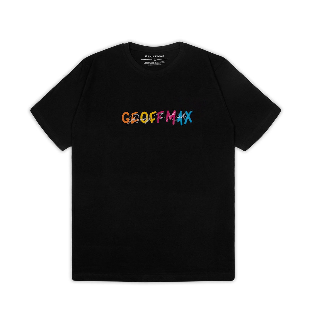 Geoff Max - Colekto Black DTF / Kaos Distro Pria