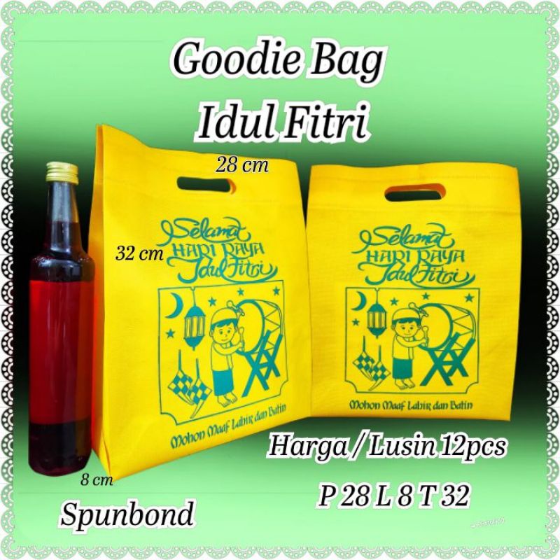

GOODIE BAG SPUNBOND LEBARAN / TAS IDUL FITRI SPUNBOND BUKAN PAPERBAG