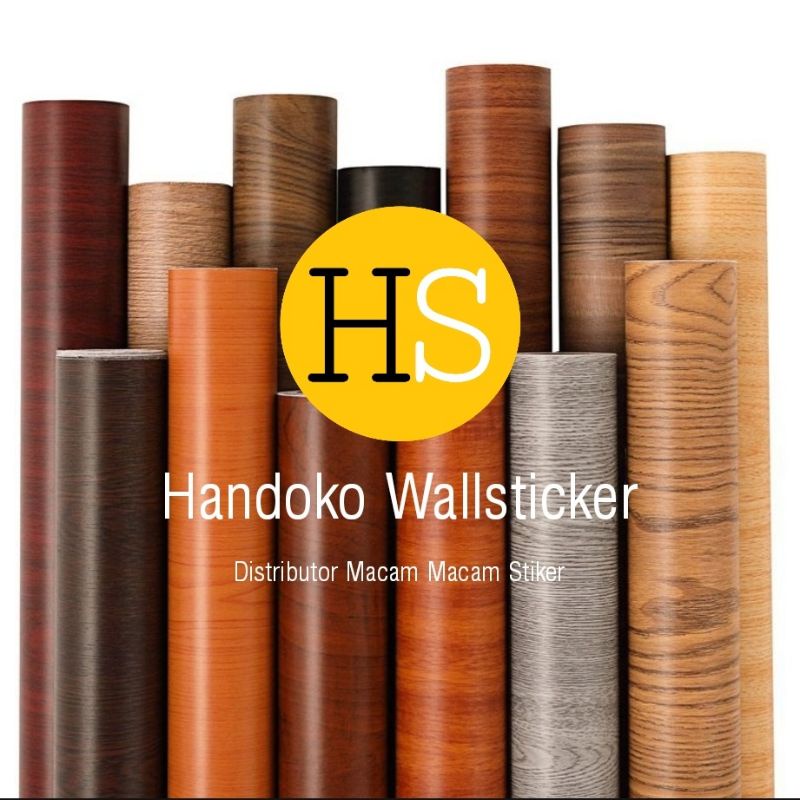 Jual Stiker Dinding/Stiker lantai/Wall sticker motif kayu/ Sticker