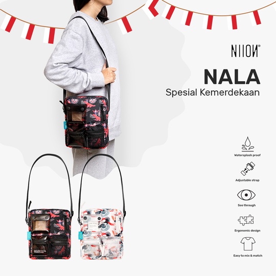 Niion Nala Spesial Kemerdekaan Slingbag Ipad 11inch / Tas Selempang