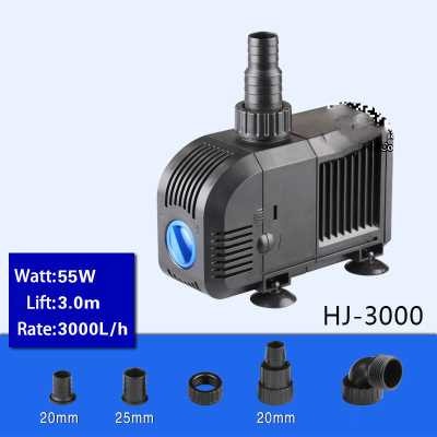 Pompa Air Aquarium Ikan Quiet Submersible Pump 55W Waterproof