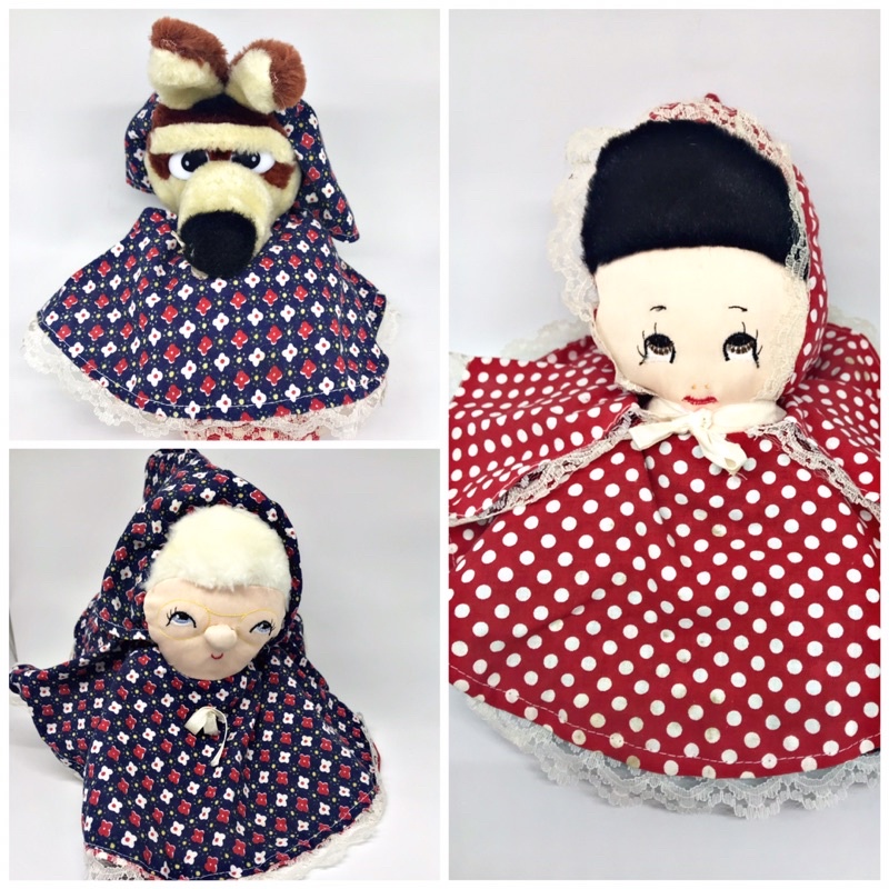 boneka 3 rupa lil red riding hood