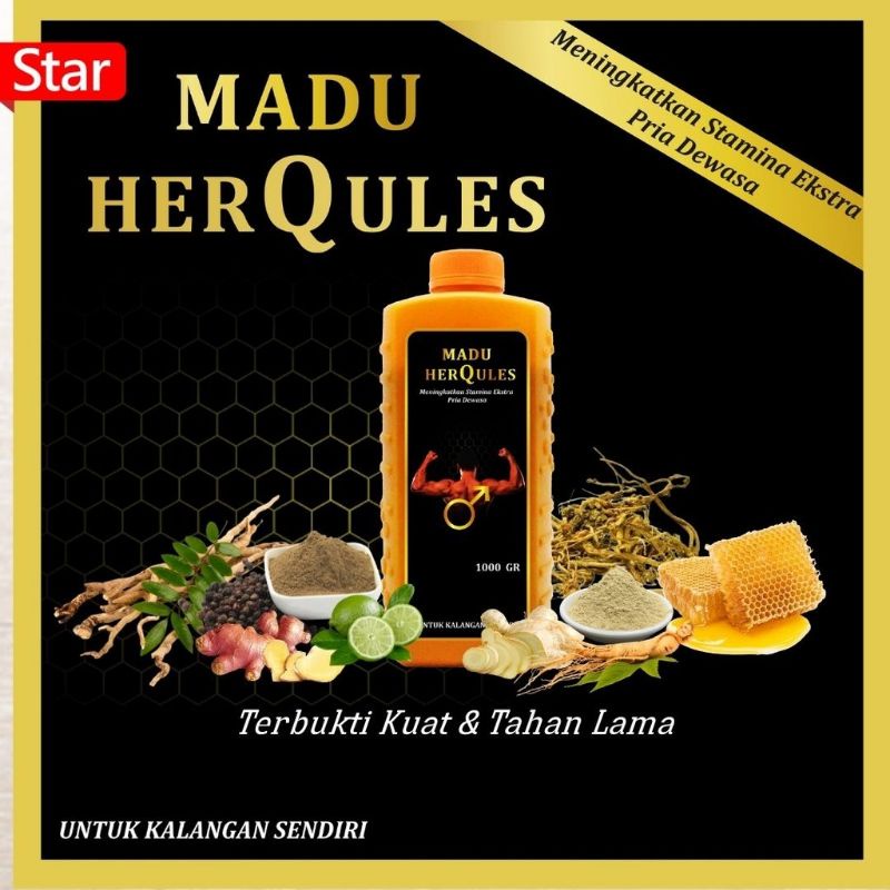 

Madu Herqules 1000g / Madu Stamina / Madu Kejantanan Murni Asli 100%