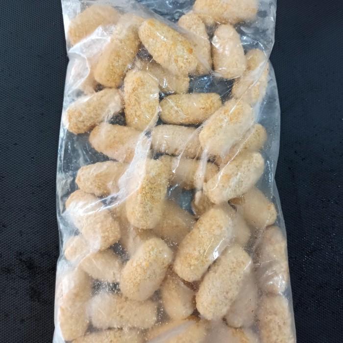 

Tepung | Kroket Kentang Mozarella/Potato Croquette Mozarella Deli Food-1000 Gr