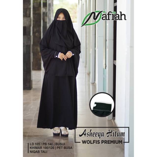 GAMIS SET ASHEEQA WOLFIS PREMIUM SYARI