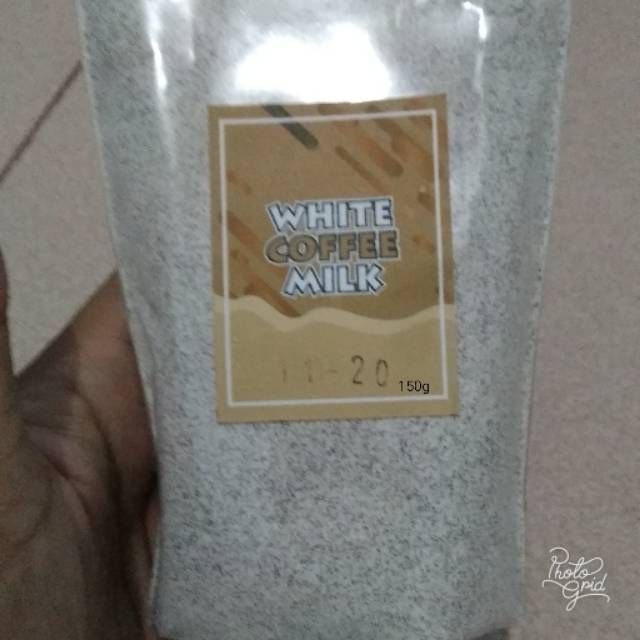 

WHITE COFFEE MILK