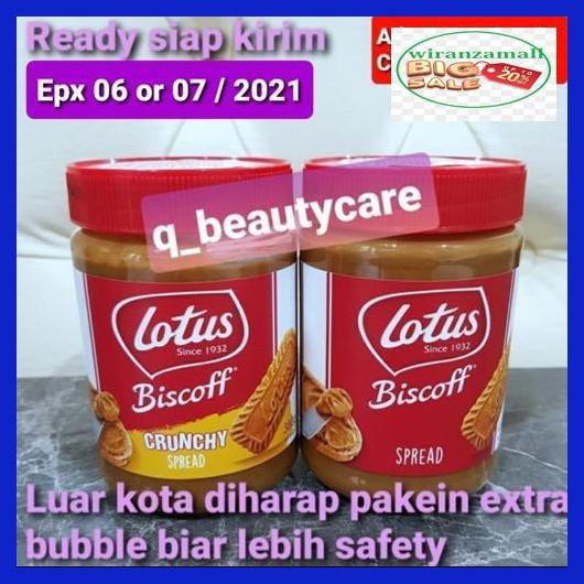 

23Qwe2- Lotus Biscoff Spread 400G / 400Gr / Crunchy - + Bubble Spread 9Yk9Kji-