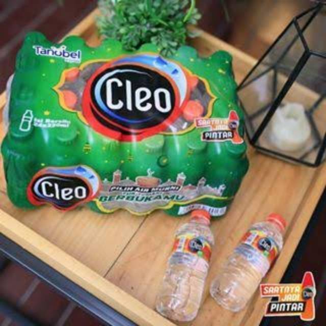 

Cleo Smart/Cleo air minum botol mini 24x220 ml Grab/gojek Only