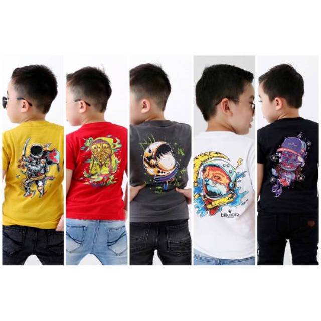 1 10 tahun Kaos  anak  bayi Billionaire  Minimal beli 2pc 