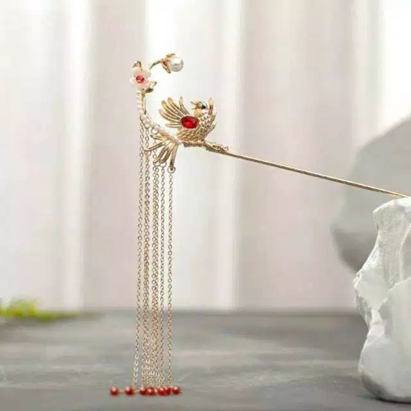 Grosir (SSC) Tusuk Konde Sanggul Hiasan Rambut chinese style cina jepang korea tiongkok wedding