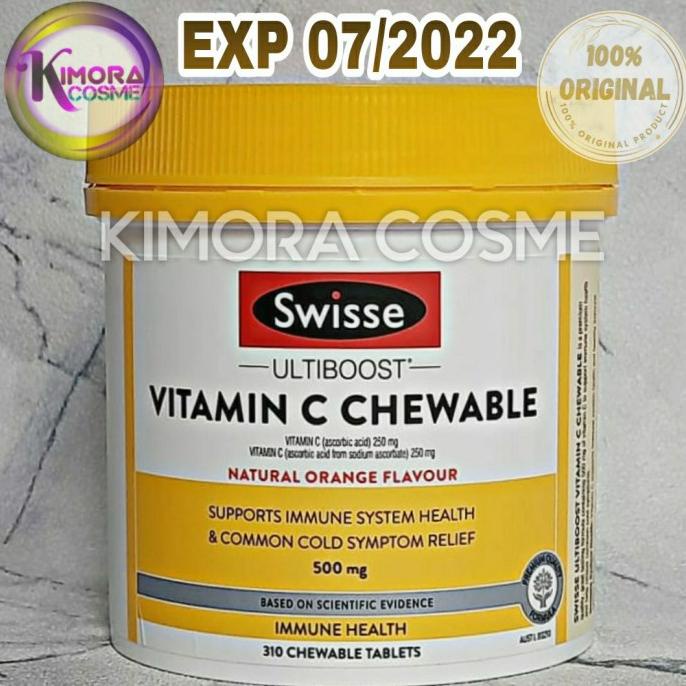 Swisse Ultiboost Vitamin C Chewable 310 Tablets ---Terbaru---