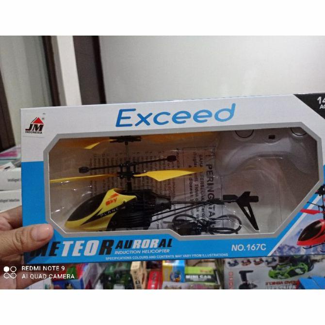 mainan helikopter remot control - Kuning
