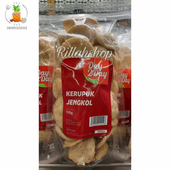 

Day 2 Day Kerupuk Jengkol (110g)