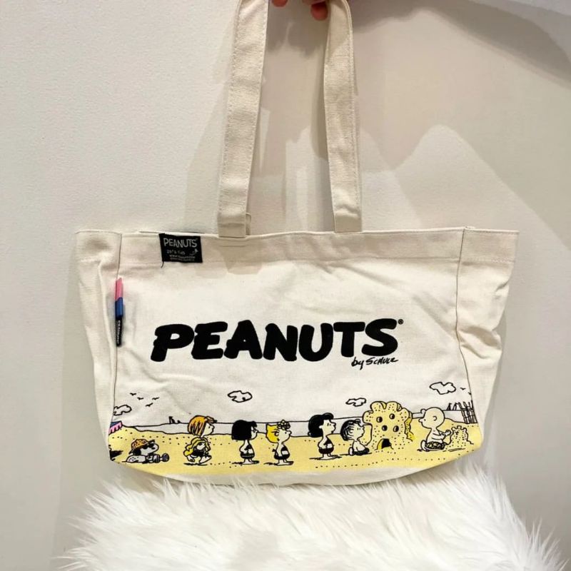 ZRA SNOOPY ® COTTON TOTE BAG