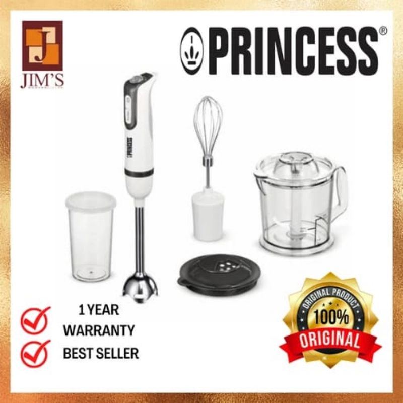 Princess Hand Blender Mix Power White 500ML (Ex-Display)