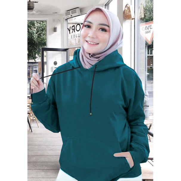 Sweater Hoodie Wanita polos / Sweater Hoodie Korean Style / Sweater Terbaru 2021 / Sweater Tebal / Sweatshirt Hoodie Wanita