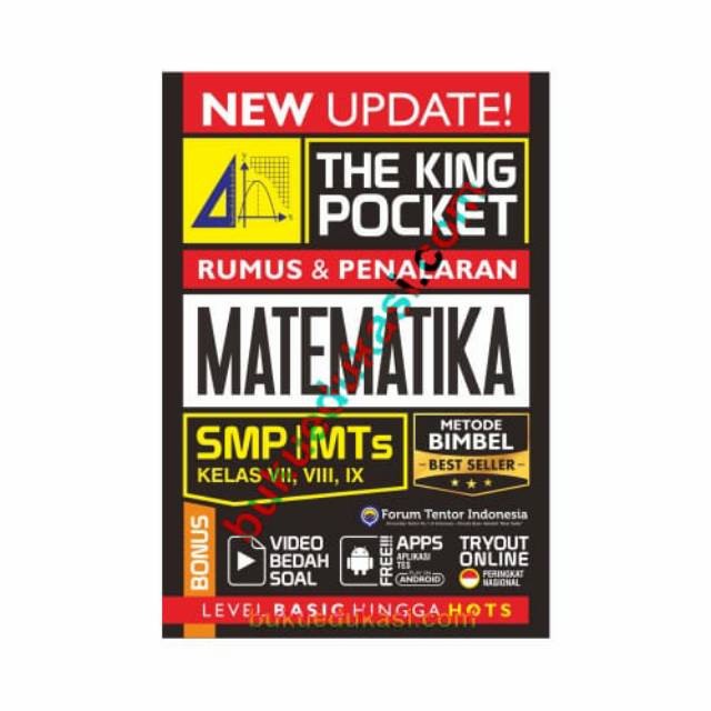 THE KING POCKET RUMUS DAN PENALARAN MATEMATIKA SMP MTS KELAS VII, VIII, IX
