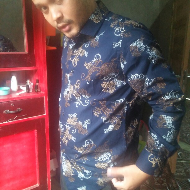 Kemeja Batik Pria Slim Fit King Batik Acs 126