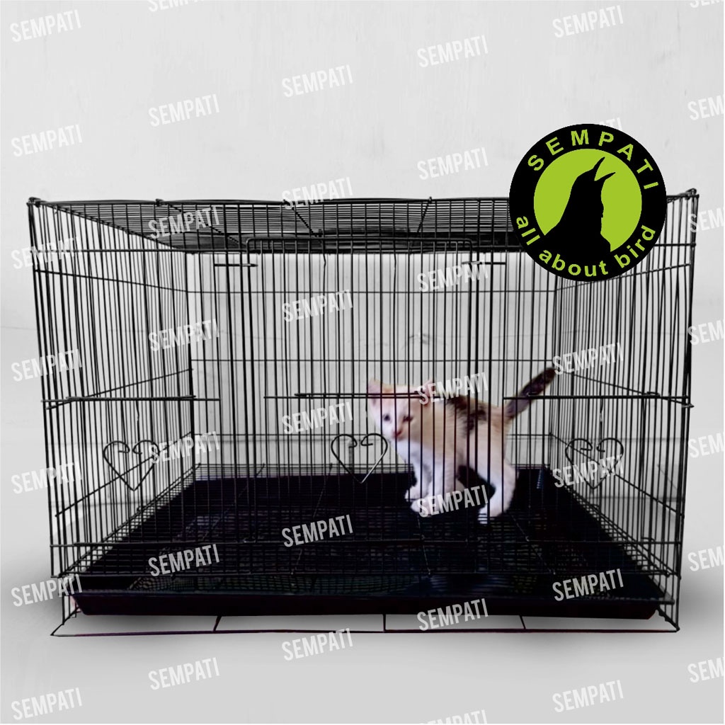 SANGKAR KUCING KANDANG KUCING LARGE JUMBO BESI IMPORT BESAR-4